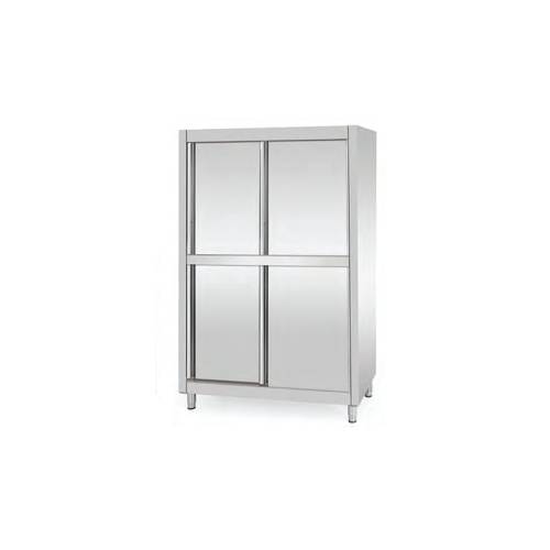 Armoire Neutre en Inox 4 Portes Coulissantes BILGEINOX