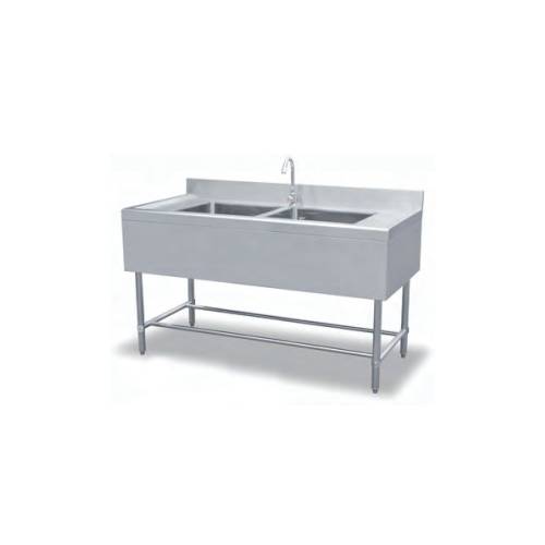 Plonge en Inox 2 Bac 1.50 M BILGEINOX