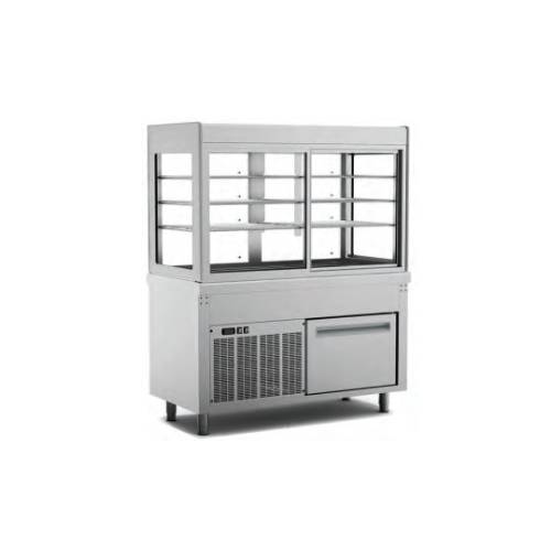 Vitrine Réfrigérée Self-Service + Réserve COLDKIT