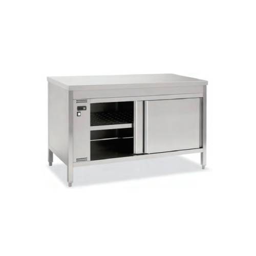 Table Chaude en Inox Centrale 1.40 M COLDKIT