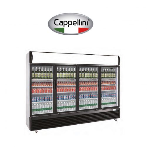 ARMOIRE 4 PORTES VITREES 1620 L - Capellini