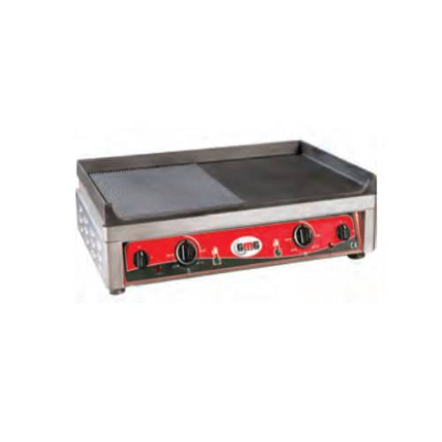 Plaque Grillade Elect 1/2 L 1/2 S GMG