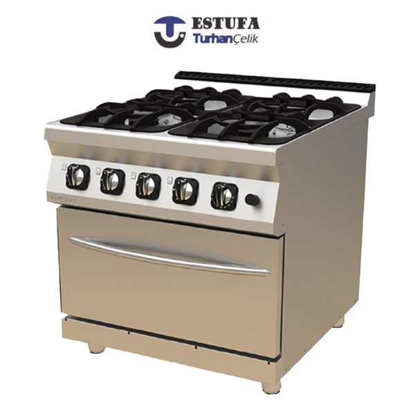 Cuisiniere 4 Feux sur Four à Gaz G900 - ESTUFA