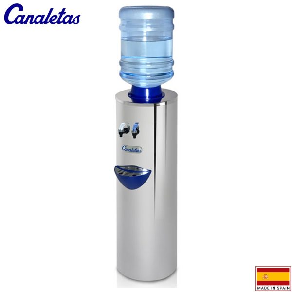 FONTAINE A EAU EN INOX 35 L AVEC BOUTEILLE