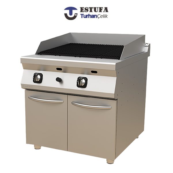Barbecue a Pierre Volcanique Gaz Double G900 - ESTUFA