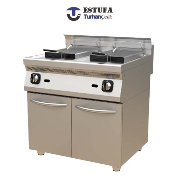Friteuse Double 24+24 Litres Gaz G900 - ESTUFA