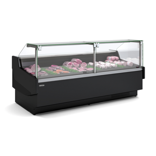 vitrine boucherie droite - docriluc