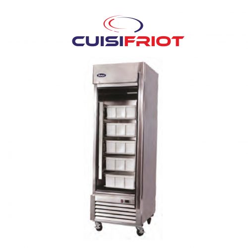 ARMOIRE 1 PORTE 5 BACS 60/40 POUR STOCKAGE DE POISSON - CUISIFRIOT