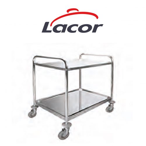 Chariot de service amovible 2 plateaux8