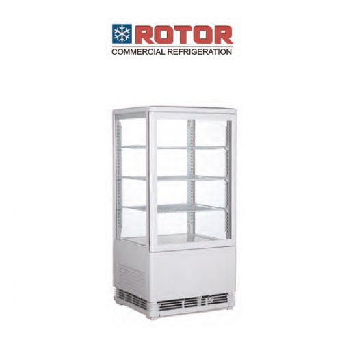 VITRINE 4 FACES POSITIVE 68 L POSABLE