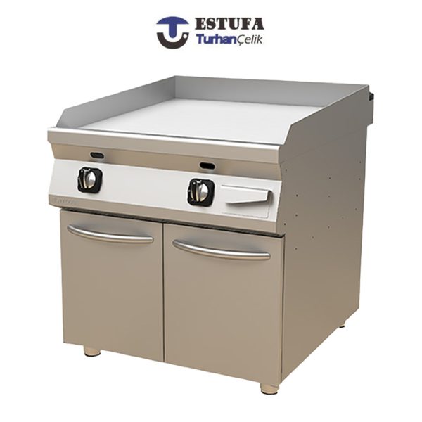 Plaque Grillade Gaz Lisse Double G700 - ESTUFA