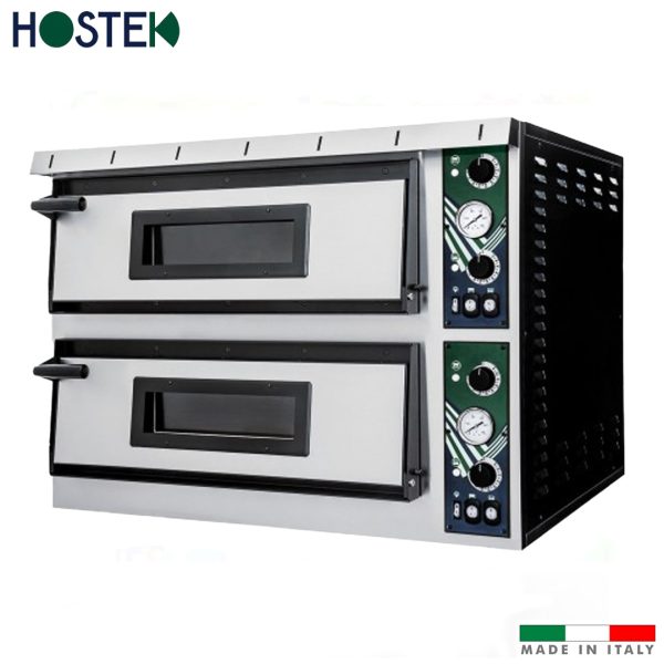FOUR A PIZZA ELECTRIQUE 2X4 PIZZAS DIAMETRE 32 CM- HOSTEK