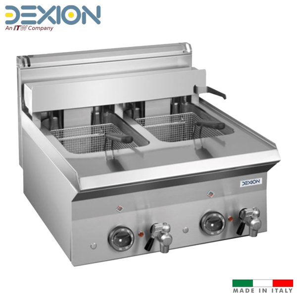 FRITEUSE ELECTRIQUE DOUBLE 10+10L A POSER - DEXION