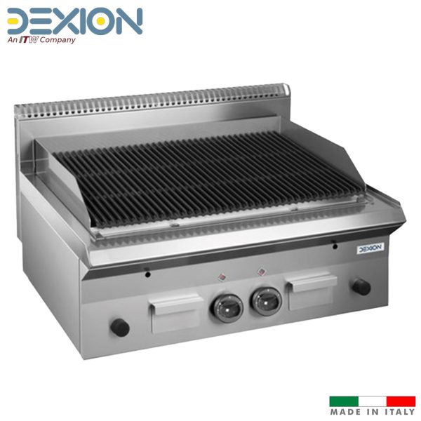 BARBECUE A PIERRE DE LAVE DOUBLE A POSER - DEXION