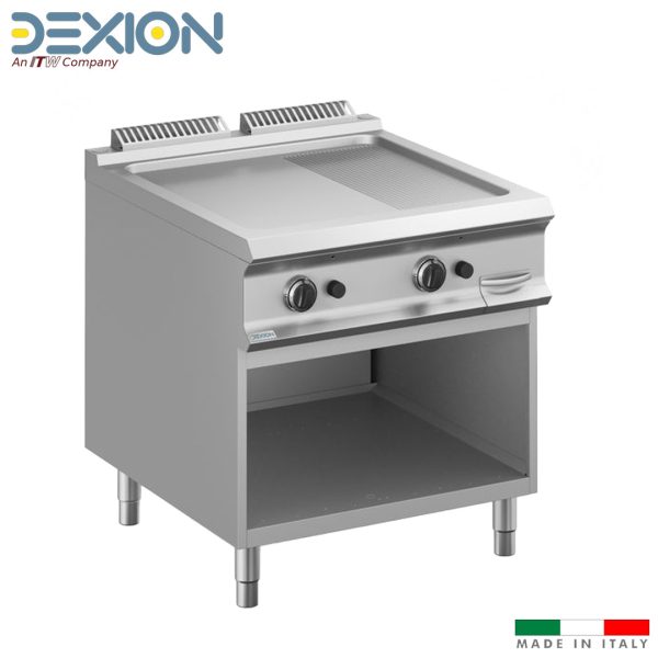 PLAQUE GRILLADE GAZ 1/2 L 1/2 S G900 - DEXION