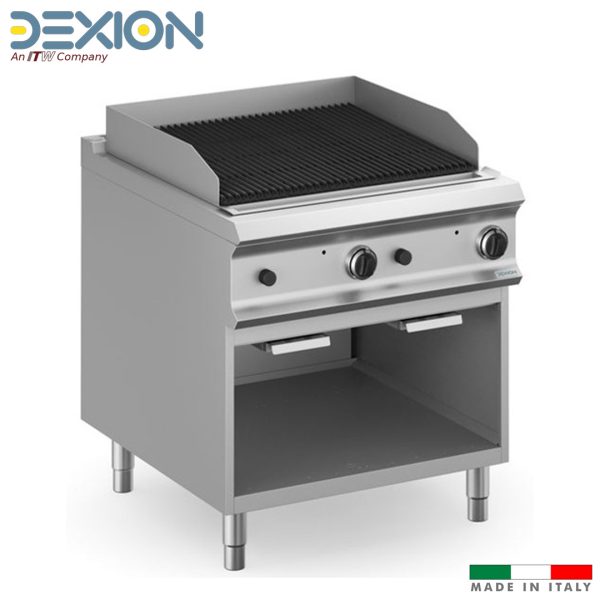 BARBECUE A PIERRE DE LAVE DOUBLE G900 - DEXION
