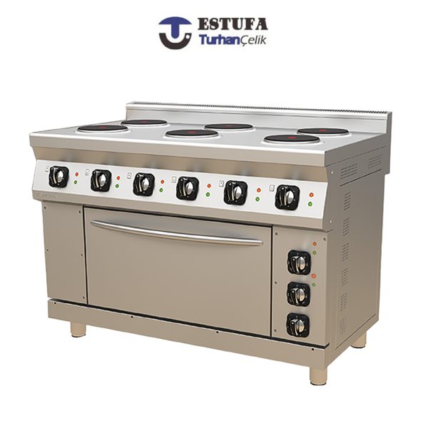 Cuisinière 6 Plaques Electrique sur Placard G700 - ESTUFA