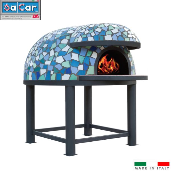 FOUR A BOIS REVETEMENT MOSAIQUE 6 PIZZAS 30 CM - SACAR FORNI